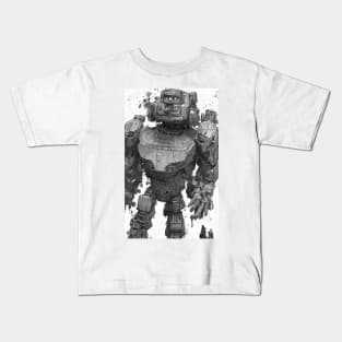 Steampunk Iron Giant Kids T-Shirt